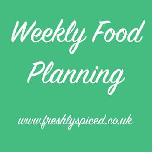 Weekly Food Planning