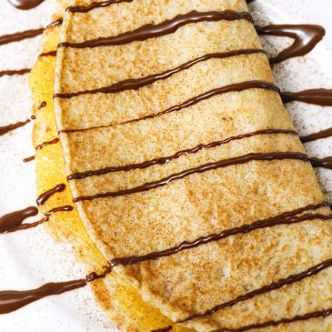 Spiced Chocolate Pancake