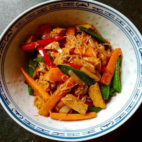 Tofu Stir Fry Recipe ( Five Spice)