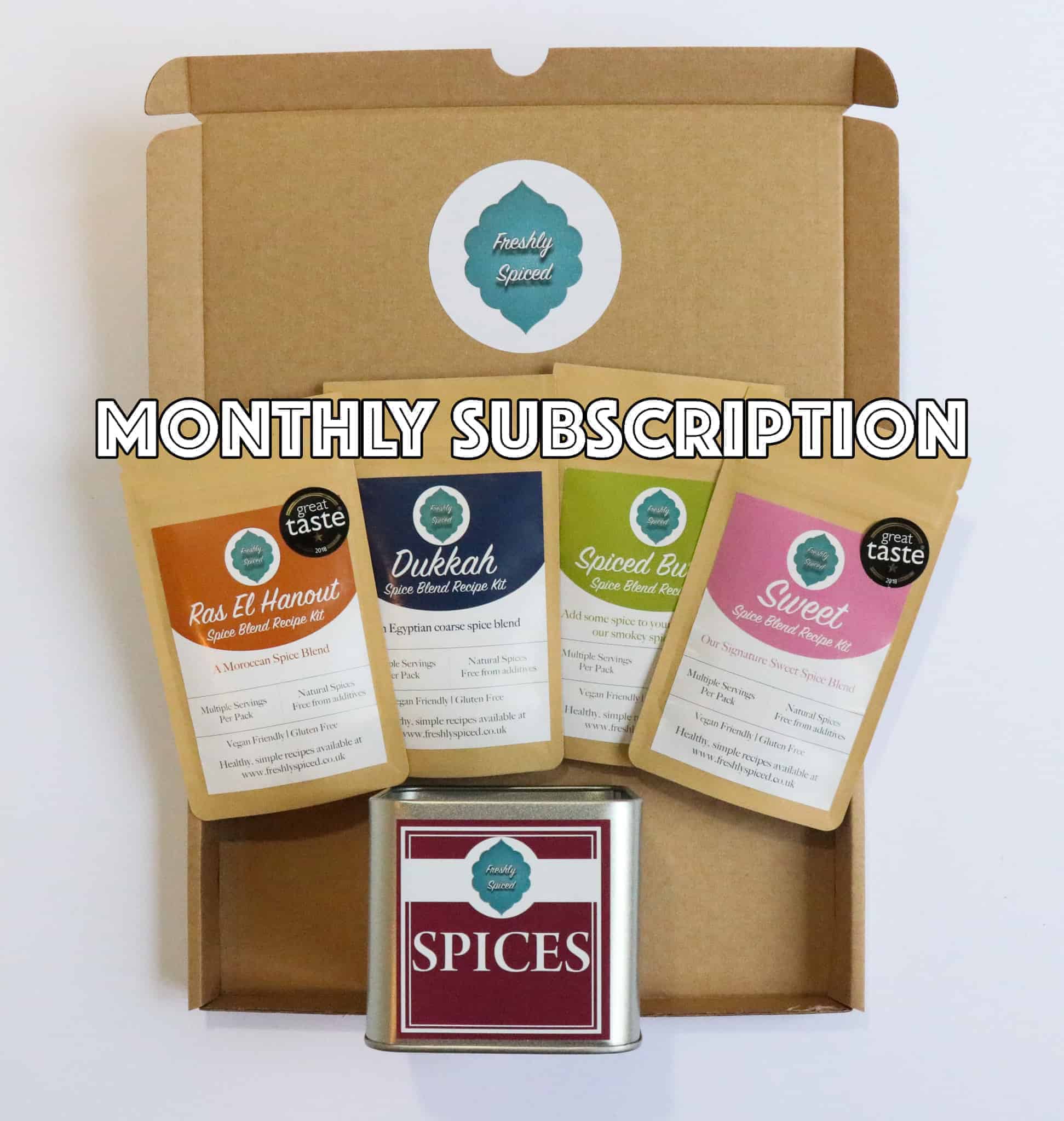 Monthly Spice Blends Subscription Box