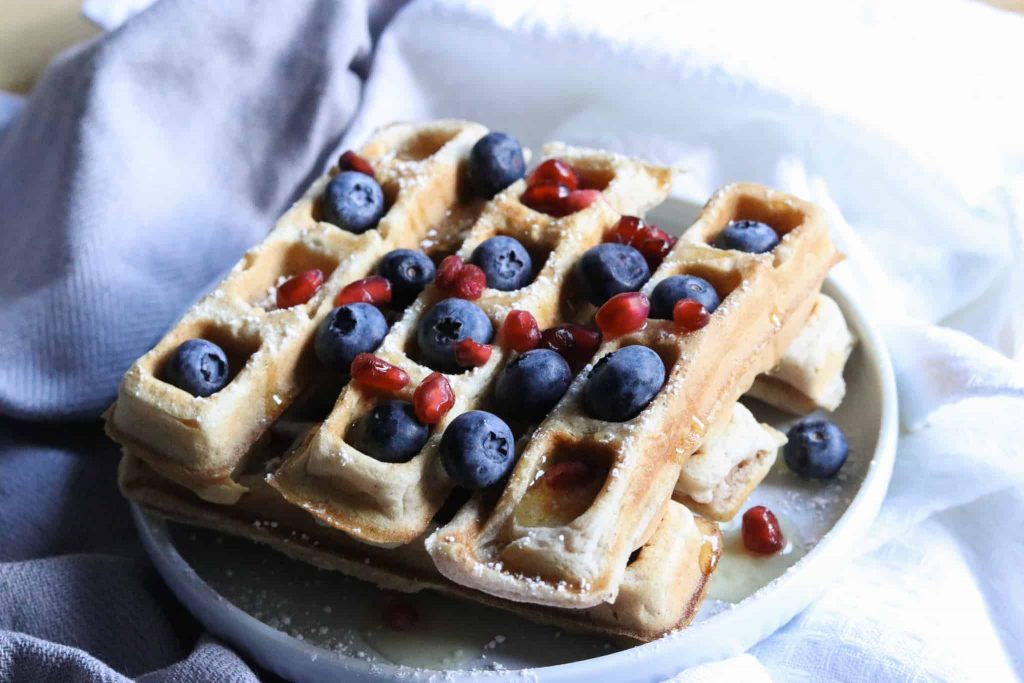 sweet spiced waffle