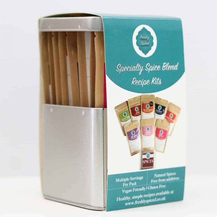 Specialty Spice Blend Gift Tin side photo