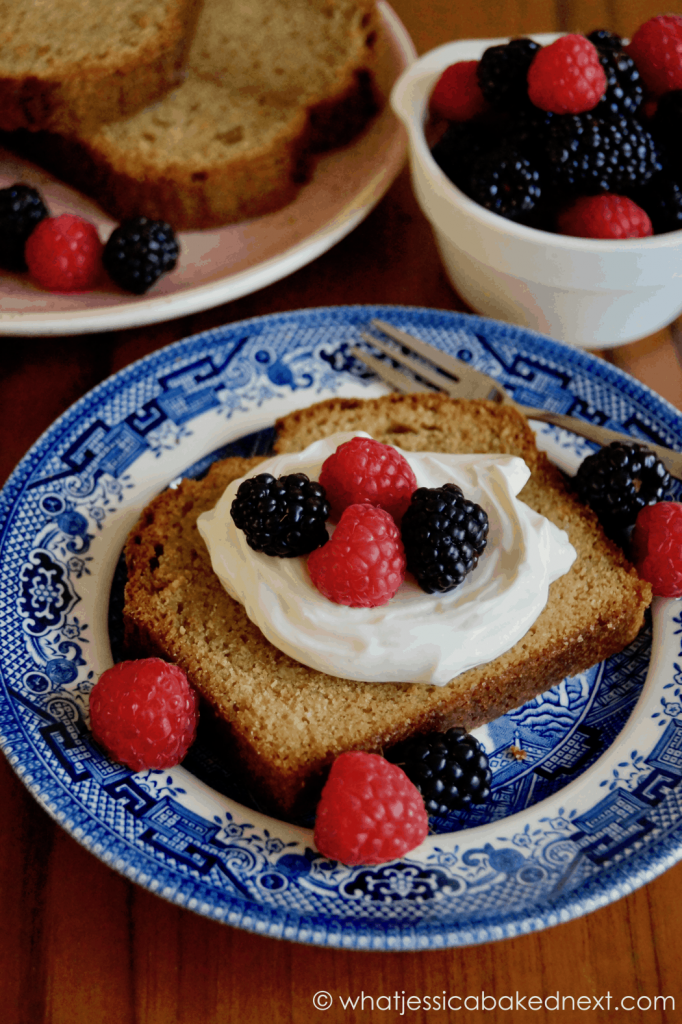 photo of spiced loaf cake