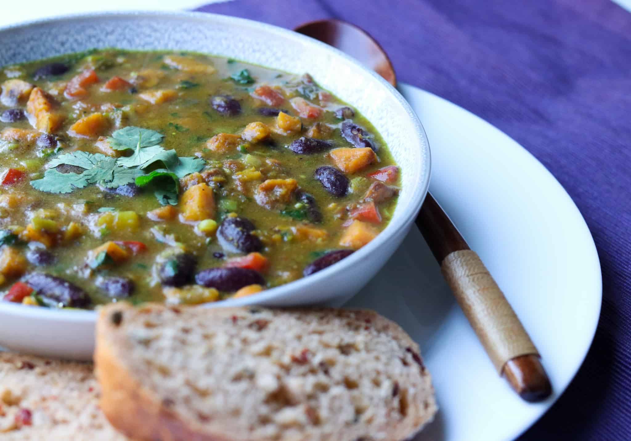 Colombo Vegetable Soup Recipe               (Poudre De Colombo Spice Blend)