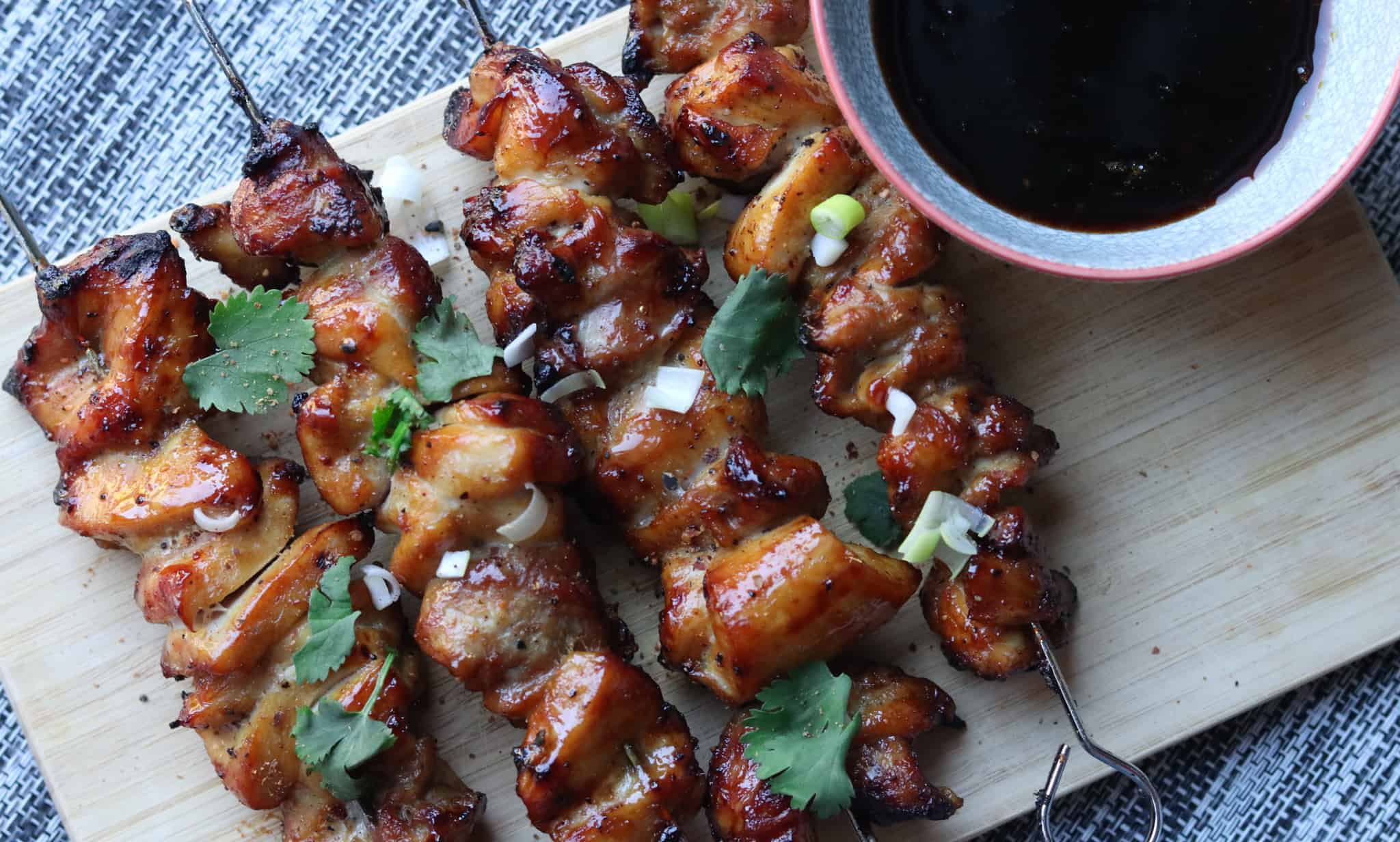 Yakitori Chicken with Togarashi Recipe (Shichimi Togarashi Spice Blend)