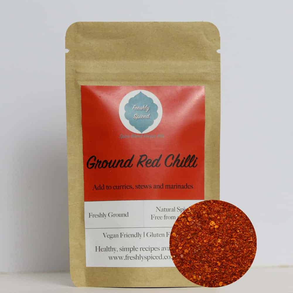 thumbnail image 2 of FORUN Hot Chili Ground Powder 1KG - Pure, Red, Fine Ground, Asian Spice 2 of 6