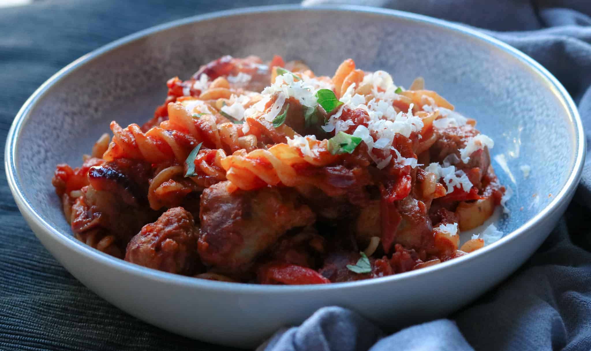 Spicy Sausage Pasta Recipe