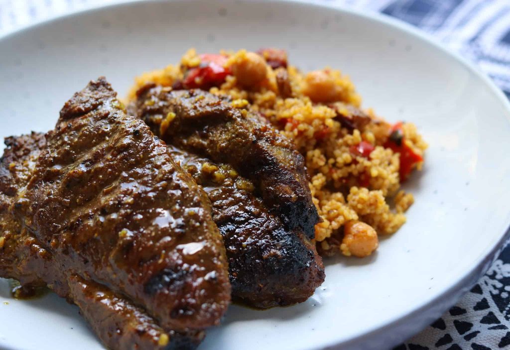 Moroccan Lamb Steak Recipe