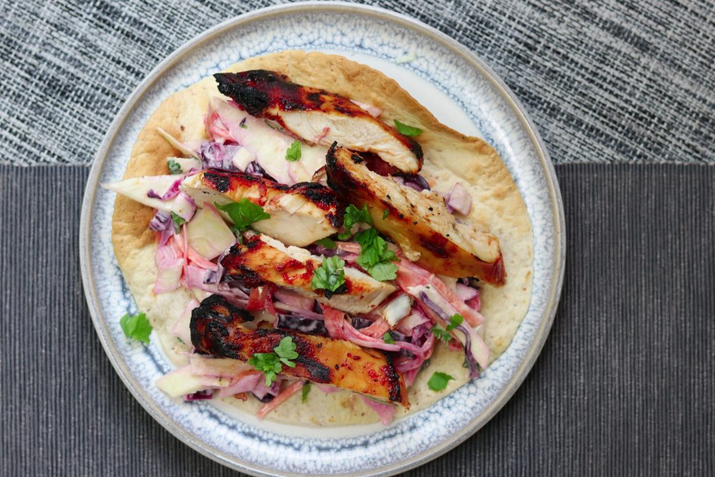 photo of BBQ Chicken Tostada 