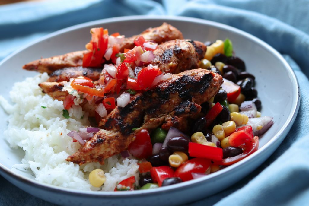 Mexican Chicken & Rice Bowl Recipe