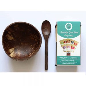 Photo of Specialty Tin and Bamboo Bowl Set