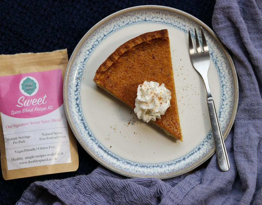 Sweet Spiced Pumpkin Pie