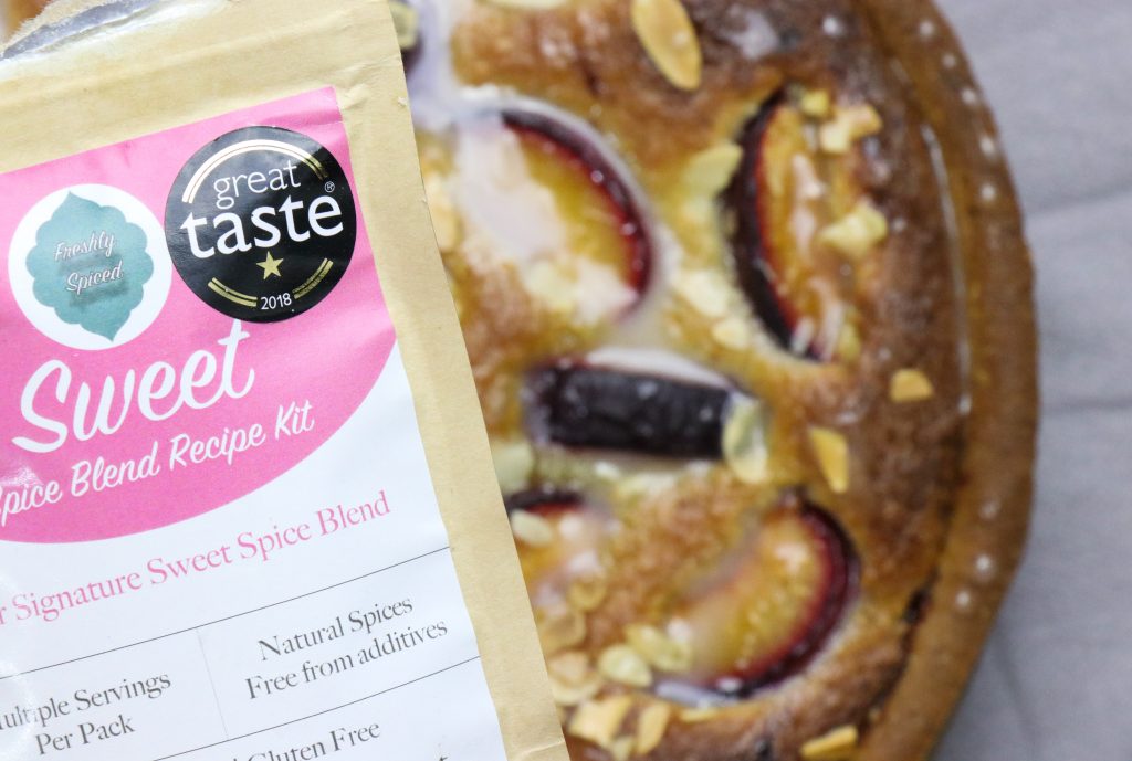 Sweet spiced Plum Bakewell tart Recipe