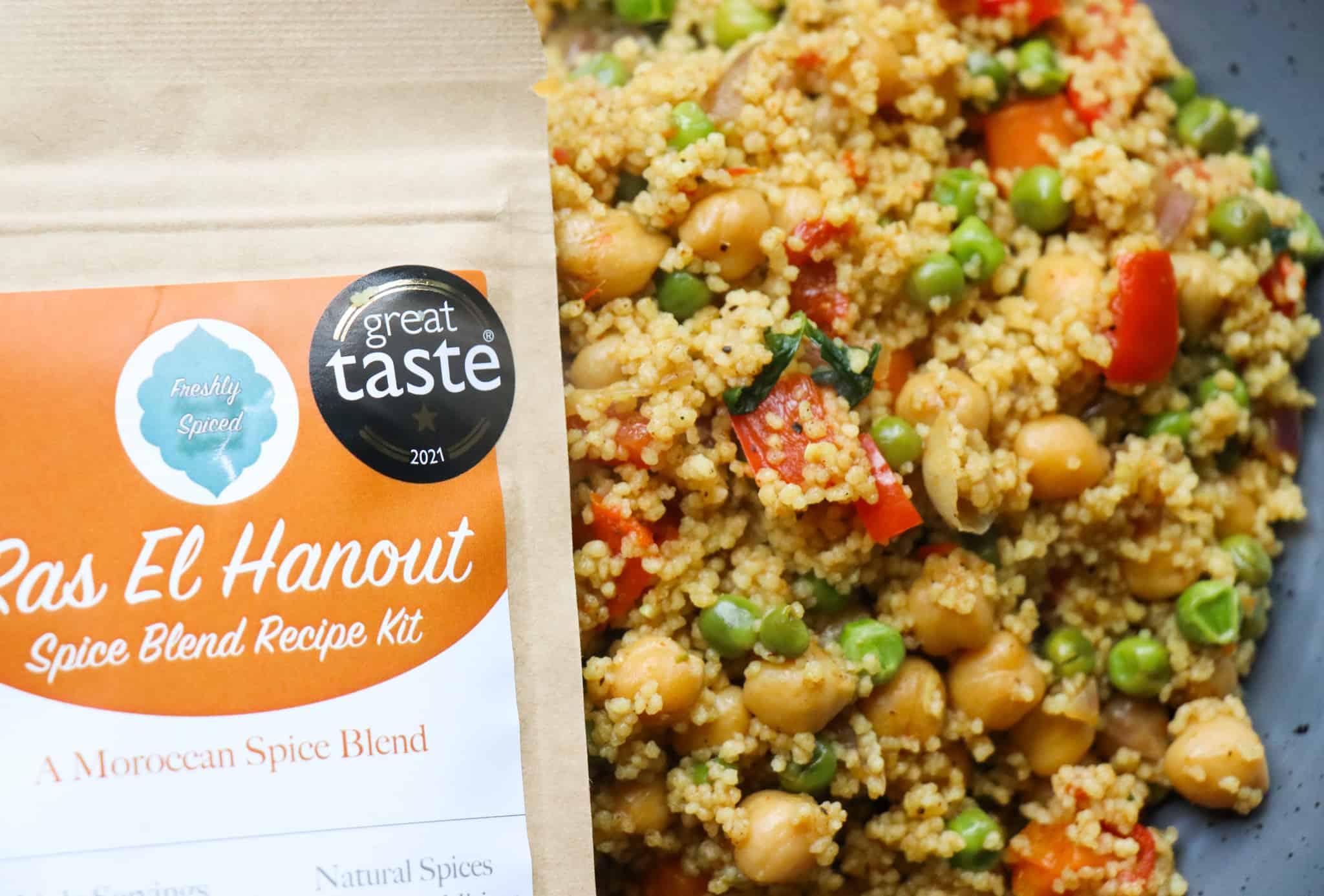 Spicy Couscous Salad Recipe | Freshly Spiced