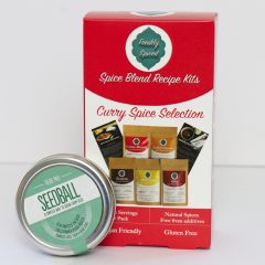 Curry Spice Selection Gift Box & Herb Seedball Kit