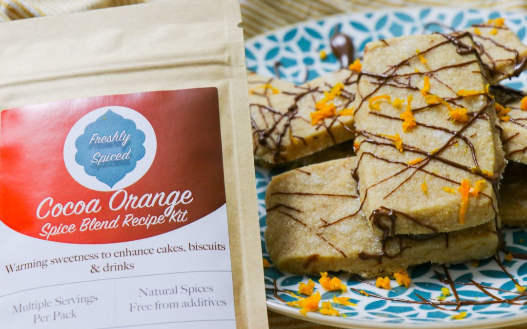 Chocolate Orange Spiced Shortbread Recipe