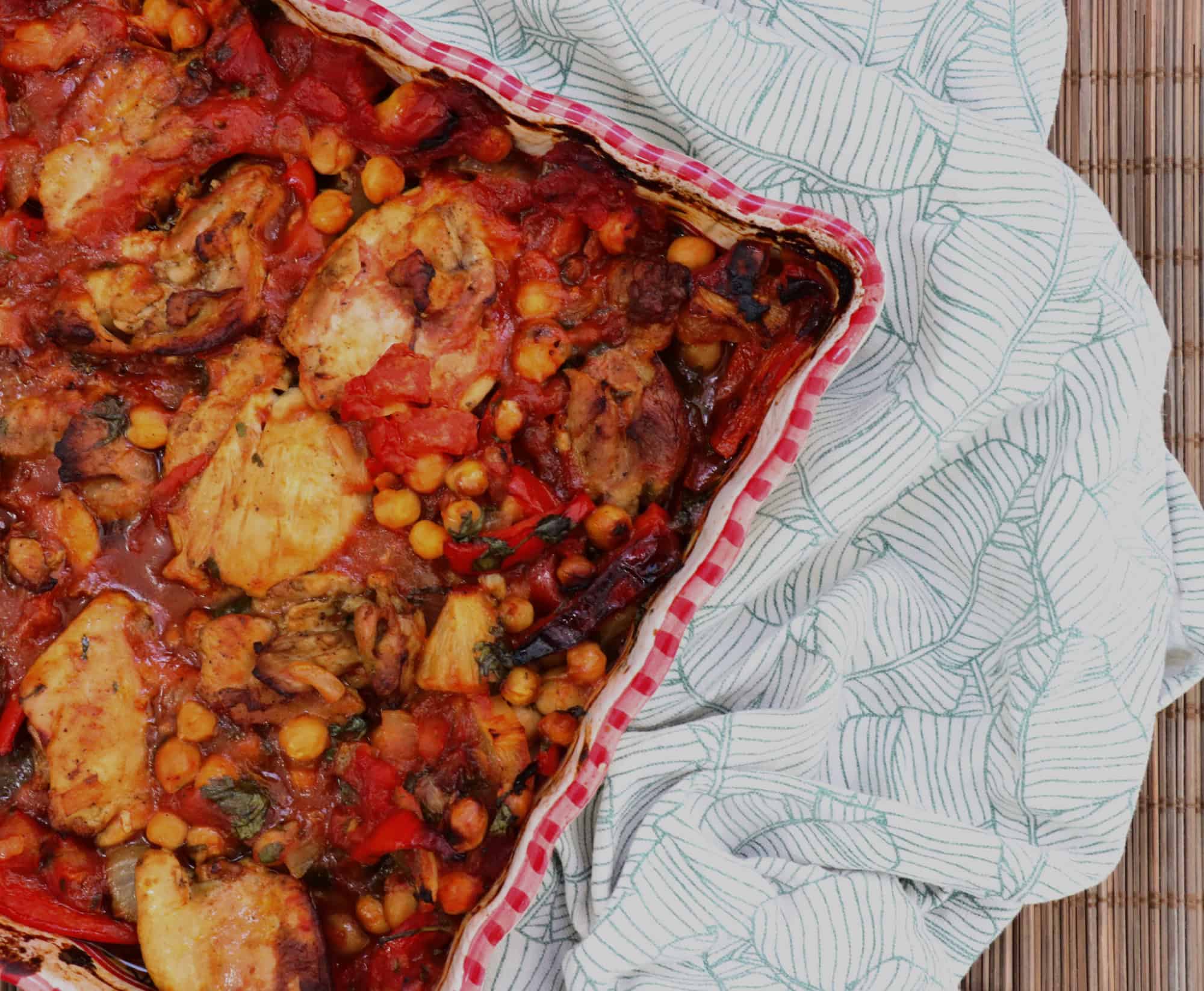 Adobo Chicken tray bake Courgette and Pistachio Cake