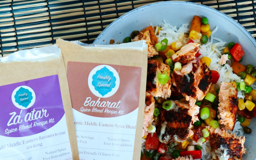 Middle Eastern Salmon Bowl Recipe – Baharat Spice Blend