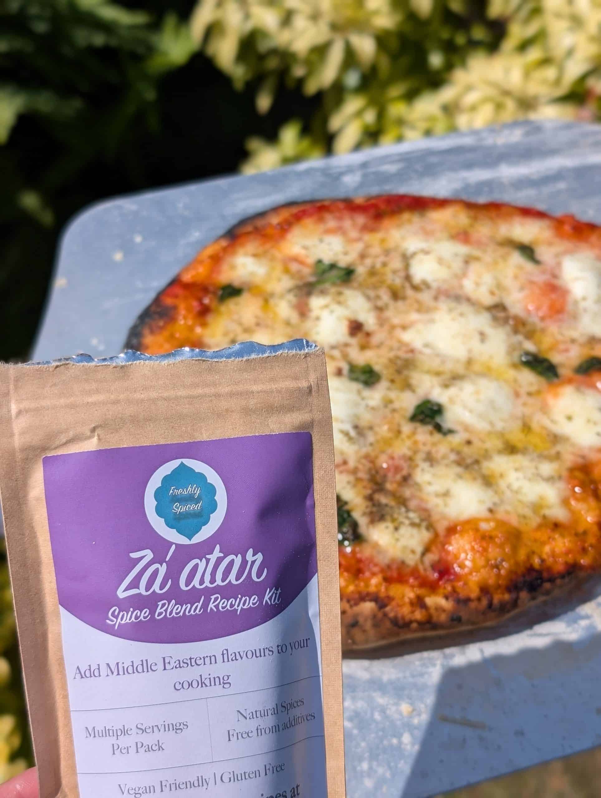 Ultimate Za'atar infused Pizza Courgette and Pistachio Cake