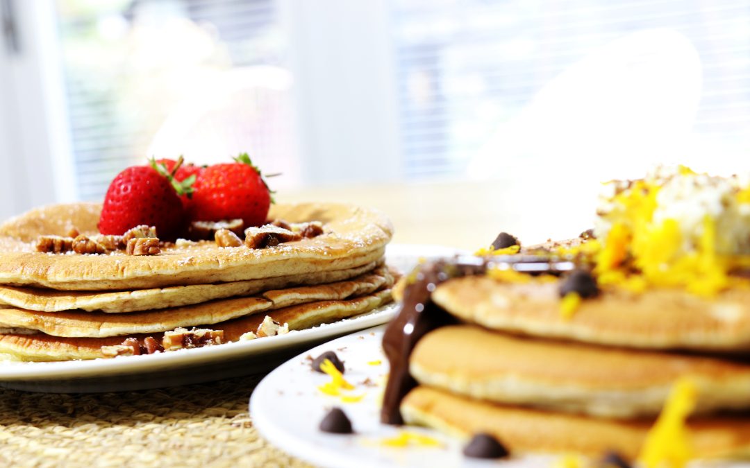 Spiced Fluffy American-Style Pancakes Recipe